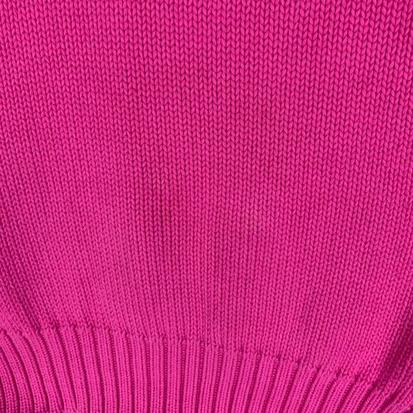 Ralph Lauren Polo Sport 100% Cotton Sweater M Pink Crew Neck Barbie Preppy Y2k - Picture 12 of 14